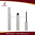 AX15-68 Shiny silver color round empty eyeliner tube